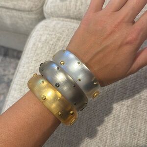 Alexis Bittar bangles - set of 3